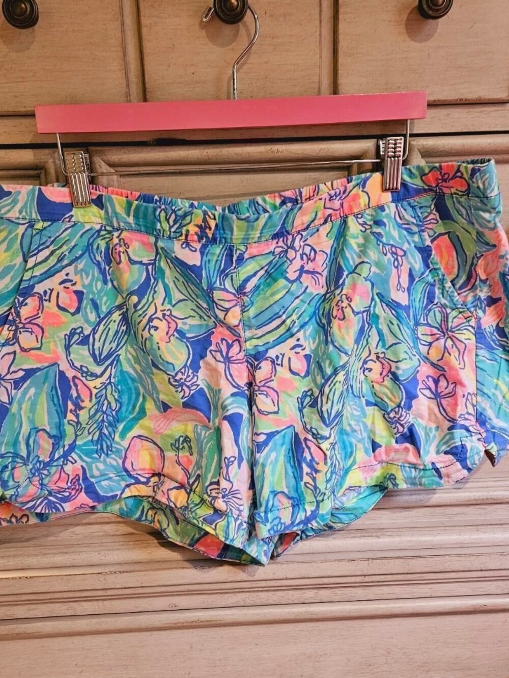 Lilly Pulitzer Oceanview board shorts